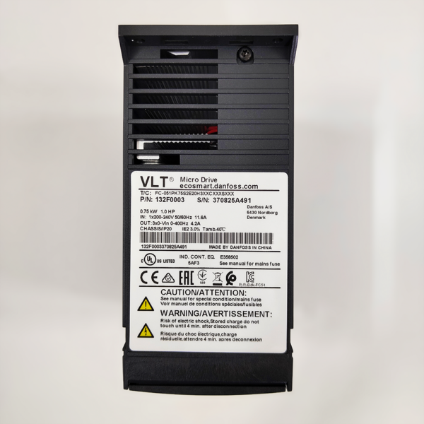 Máy biến tần Danfoss VLT® Micro Drive FC-51 0.75KW – P/N: 132F0003 - Ảnh 3
