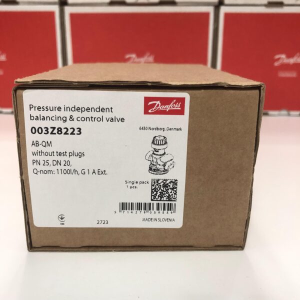 Van cân bằng lưu lượng tự động Danfoss AB-QM, DN20 – C/N: 003Z8223 - Ảnh 3