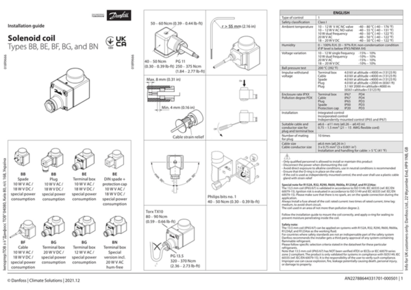 Cuộn điện từ BF230CS - C/N: 018F6282 - Ảnh 4