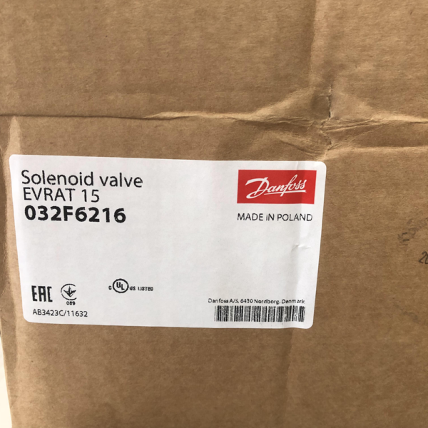 Van điện từ Danfoss EVRAT 15 - 032F6216