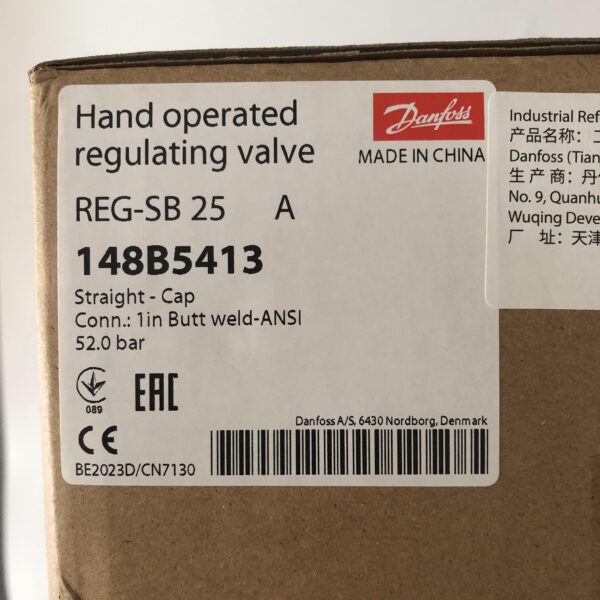 Van điều áp thẳng REG-SB 25 A - C/N: 148B5413 - Ảnh 4