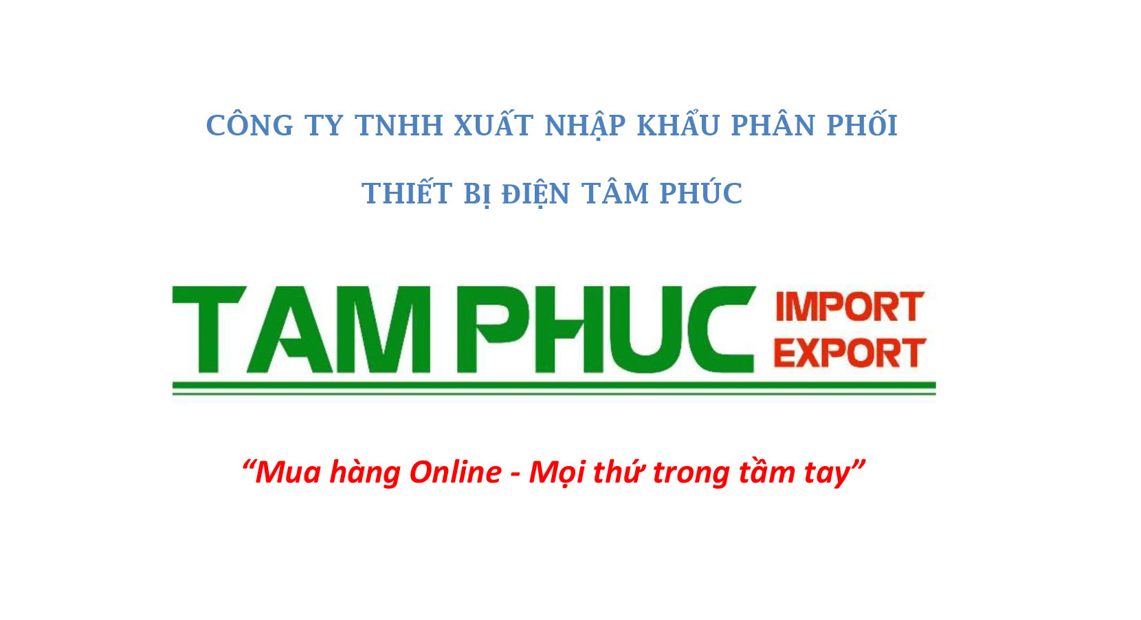 giới thiệu công ty tâm phúc