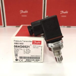 Cảm biến áp suất Danfoss MBS 1900 (0-6 bar) – C/N: 064G6521