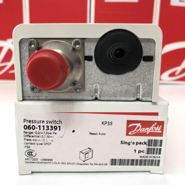 Công tắc áp suất Danfoss KP35 - C/N: 060-113391 - Ảnh 2