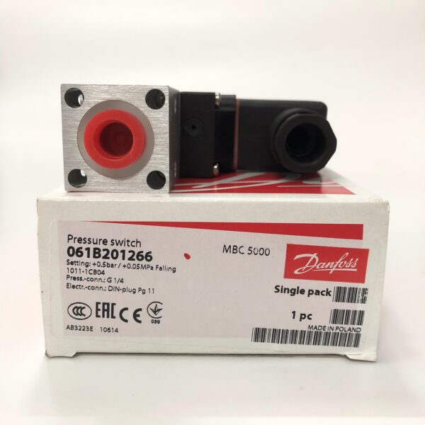 Công tắc áp suất Danfoss MBC 5000, -0.2-1 bar - C/N: 061B201266 - Ảnh 2