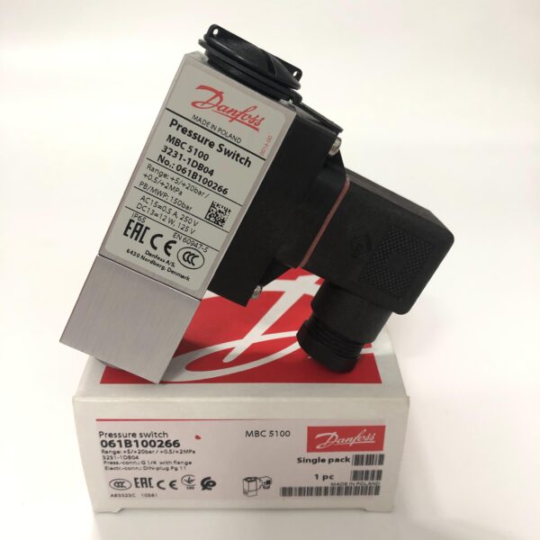 Công tắc áp suất Danfoss MBC 5100, 5-20 bar - C/N: 061B100266