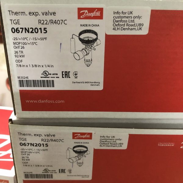 Van tiết lưu nhiệt TGE 26 - C/N: 067N2015 - Ảnh 2