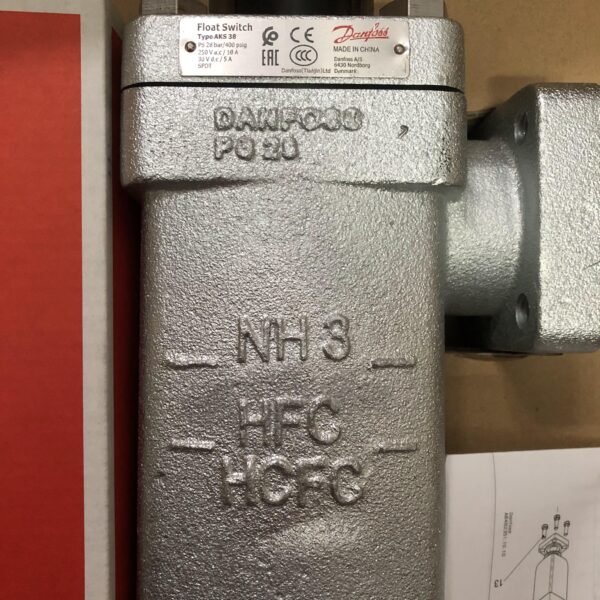 Công tắc mức lỏng Danfoss AKS 38 - C/N: 148H3204 - Ảnh 2