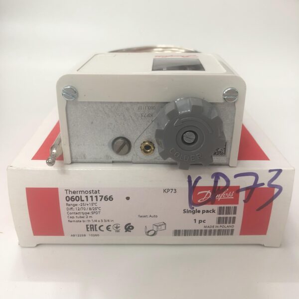 Công tắc nhiệt độ Danfoss KP73 – C/N: 060L111766